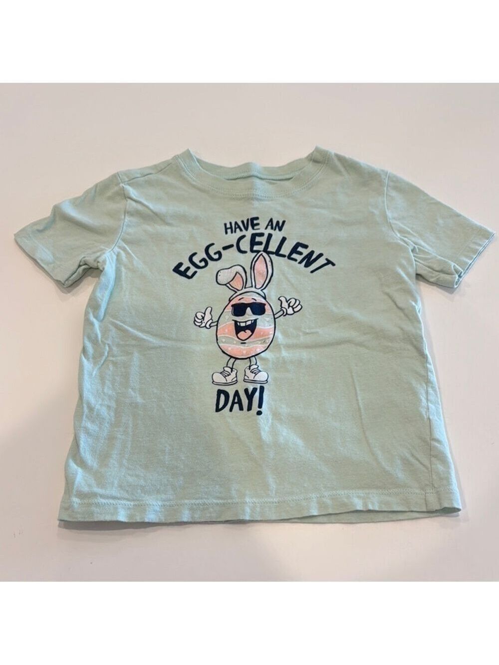 Carter's Mint Green Easter Egg Graphic T Shirt